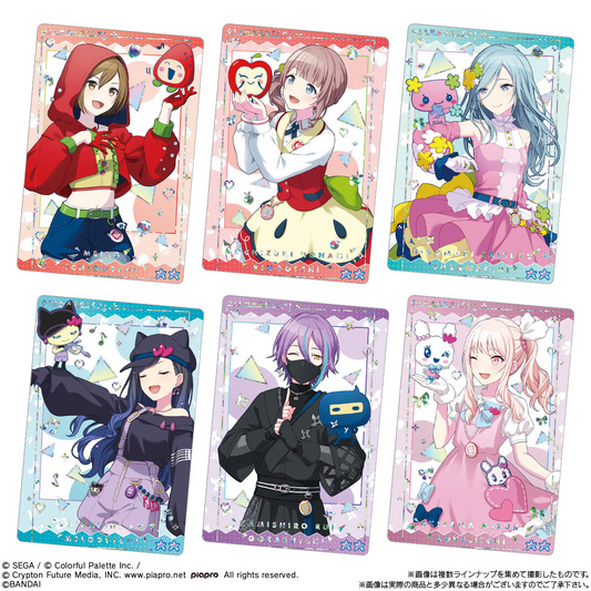 BANDAI Candy Project Sekai Colorful Stage! feat. Hatsune Miku × Tamagotchi Card Gummies