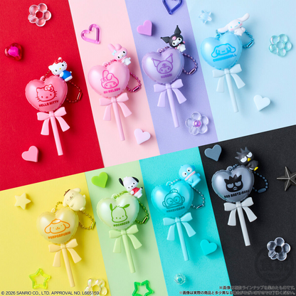 BANDAI Candy Sanrio Characters Balloon Pop Charm & Gummies (Sanrio Characters)