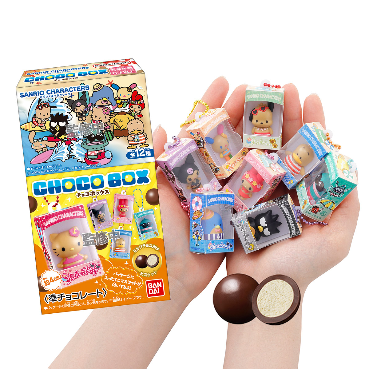 Sanrio Characters CHOCO BOX Figure Collection 2026 - BANDAI Candy