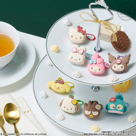 BANDAI Candy Sanrio Characters Toon Karon & Fuwa-mogyu Gummies (Sanrio Characters)