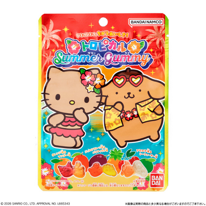 BANDAI Candy Sanrio Characters Tropical Summer Gummies (Sanrio Characters)