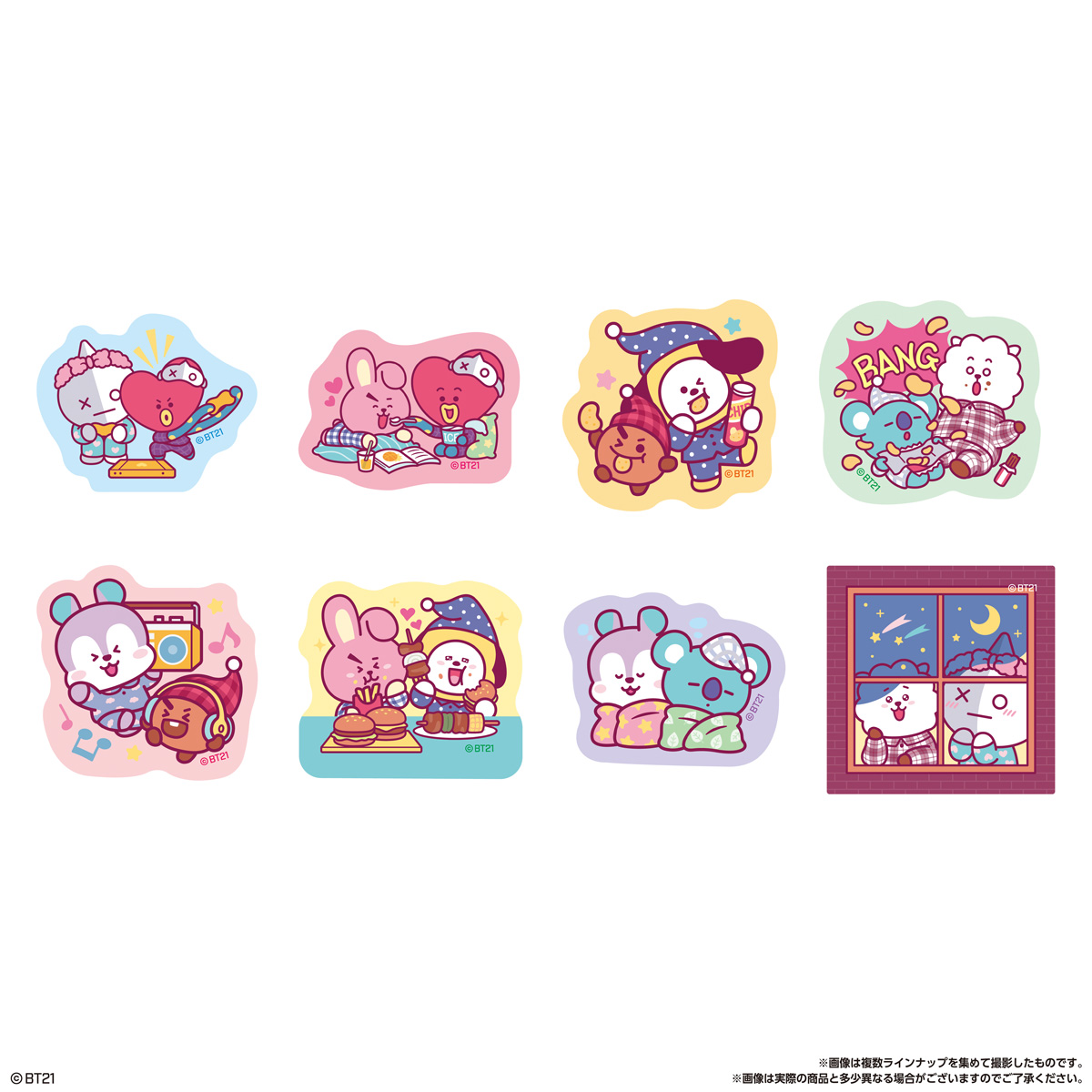 BANDAI Candy Snack with Die-Cut Sticker
