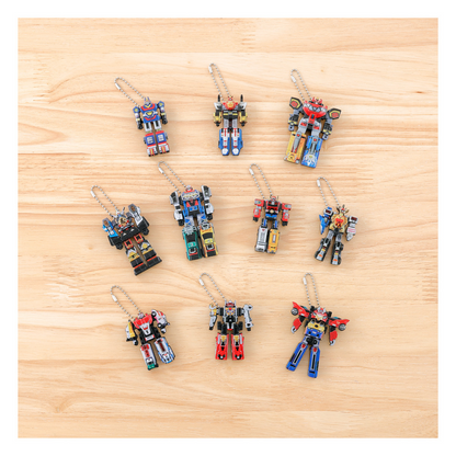 BANDAI Candy Super Sentai DX Robo Charm & Choco Bolo (Sentai Series)