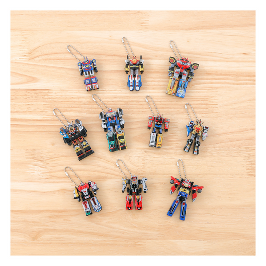 BANDAI Candy Super Sentai DX Robo Charm & Choco Bolo (Sentai Series)