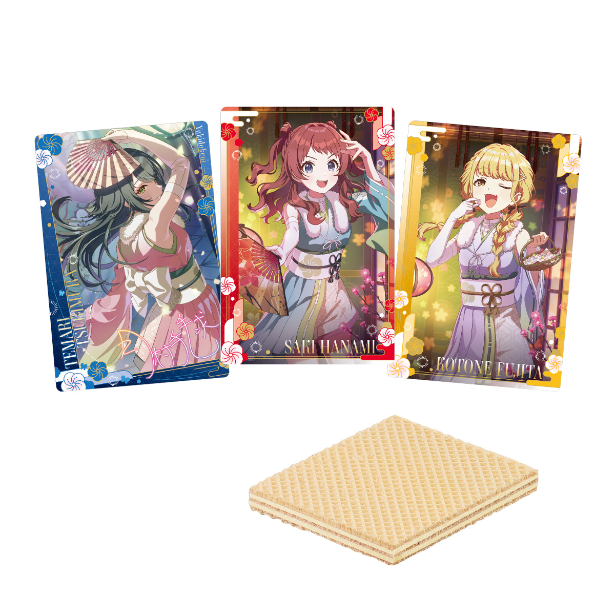BANDAI Candy The Idolmaster Gakuen Wafer 4