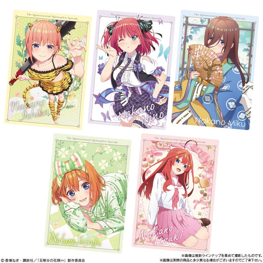 BANDAI Candy The Quintessential Quintuplets Wafer (The Quintessential Quintuplets)