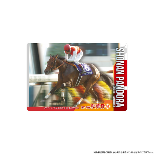 BANDAI Candy Thoroughbred Horse Collection Twin Wafer 5R