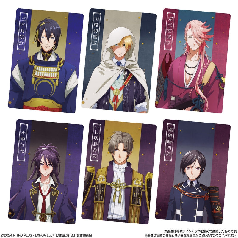 BANDAI Candy Touken Ranbu Kai -Kouden Burning Honnoji- Twin Wafers (Touken Ranbu)