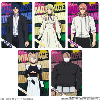BANDAI Candy TV Anime 'Marriage Toxic' Card Wafer