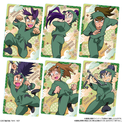 BANDAI Candy TV Anime Nintama Rantaro Wafer Edition