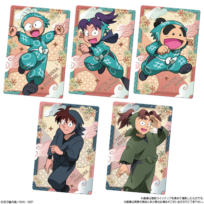 BANDAI Candy TV Anime Nintama Rantaro Wafer Edition