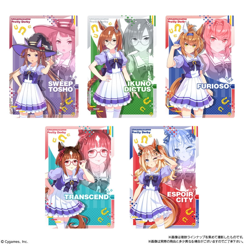 BANDAI Candy Uma Musume Pretty Derby Twin Wafers No. 8R (Uma Musume)