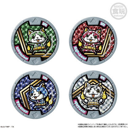 BANDAI Candy Yo-Kai Watch Medal Character Magnets (Yo-Kai Watch)