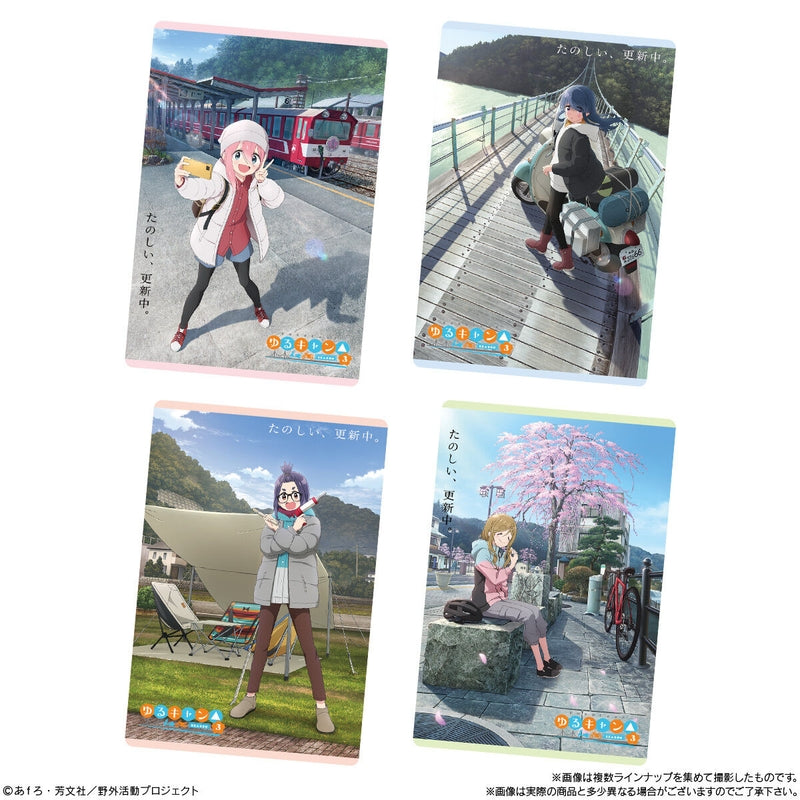 BANDAI Candy Yuru Camp△ SEASON3 Wafer