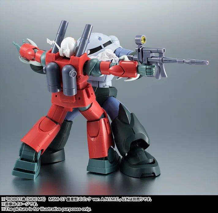 Bandai Robot Spirits < Side MS > MSM-07 Z'Gok Mass Production Type Ver. A.N.I.M.E. (Completed) (Mobile Suit Gundam)