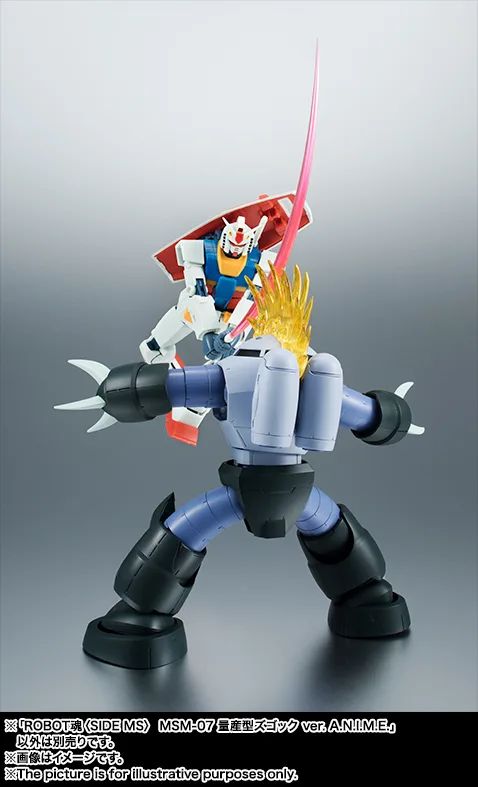 Bandai Robot Spirits < Side MS > MSM-07 Z'Gok Mass Production Type Ver. A.N.I.M.E. (Completed) (Mobile Suit Gundam)