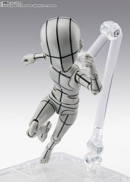 Bandai S.H.Figuarts Body-kun -Ken Sugimori- Edition -Wire Frame- (Gray Color Ver.) (Completed)