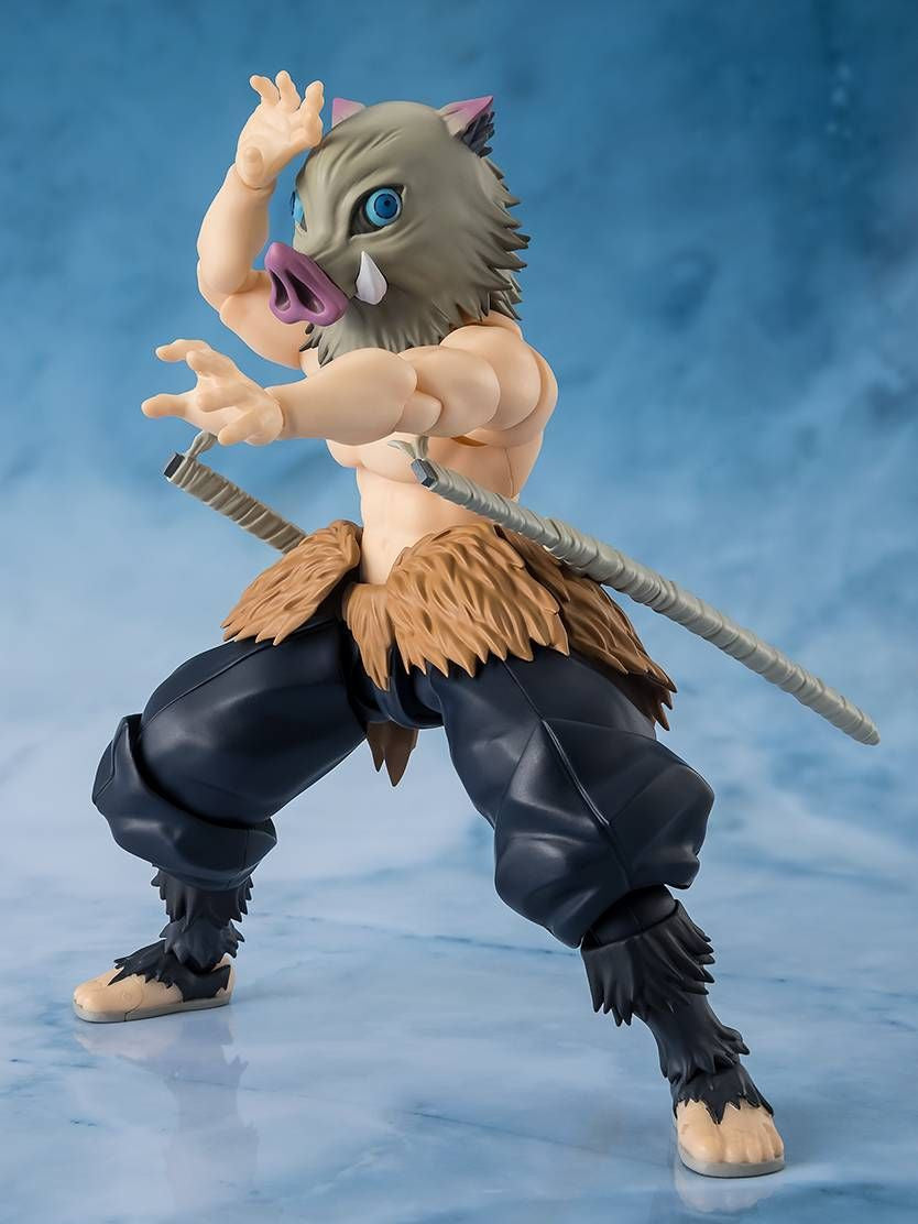 Bandai S.H.Figuarts Inosuke Hashibira (Completed) (Demon Slayer: Kimetsu no Yaiba)