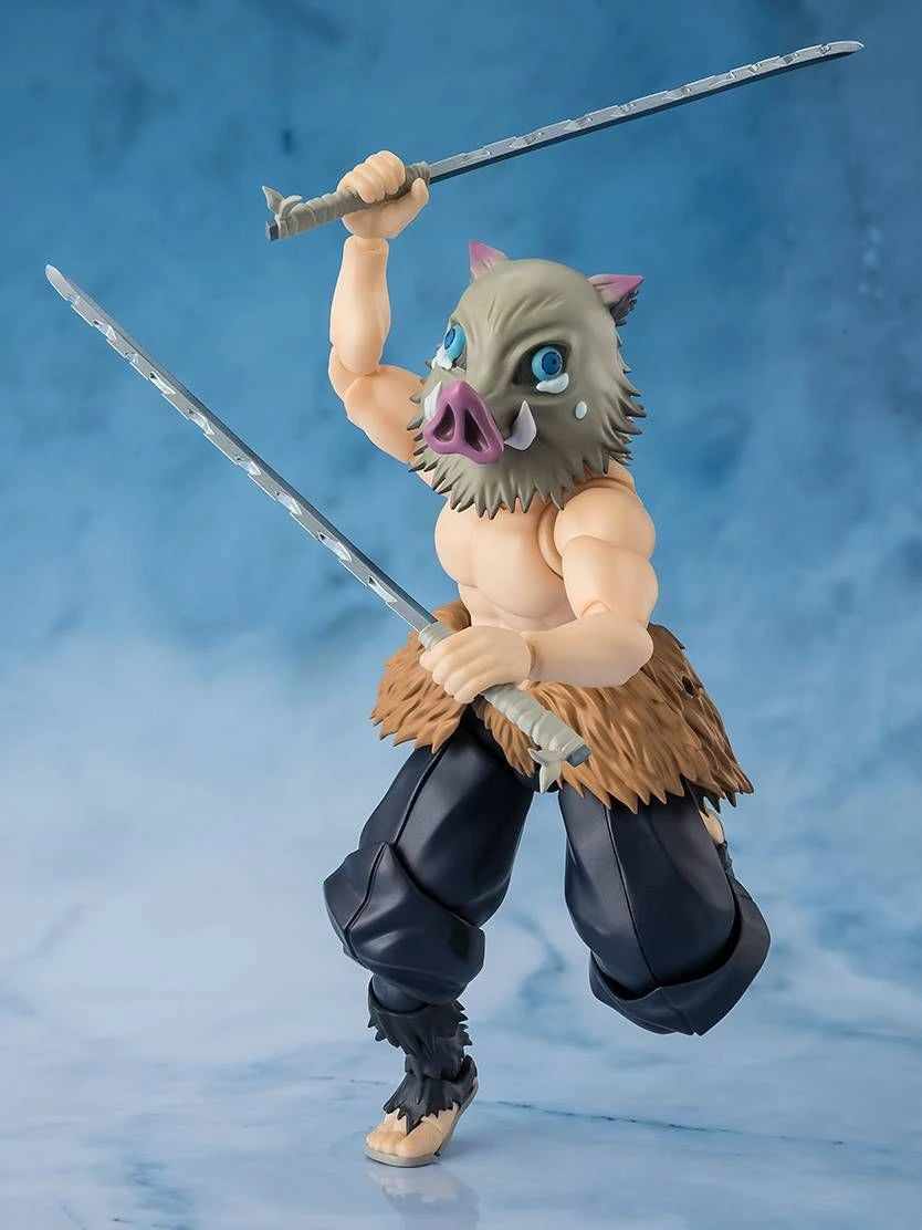 Bandai S.H.Figuarts Inosuke Hashibira (Completed) (Demon Slayer: Kimetsu no Yaiba)