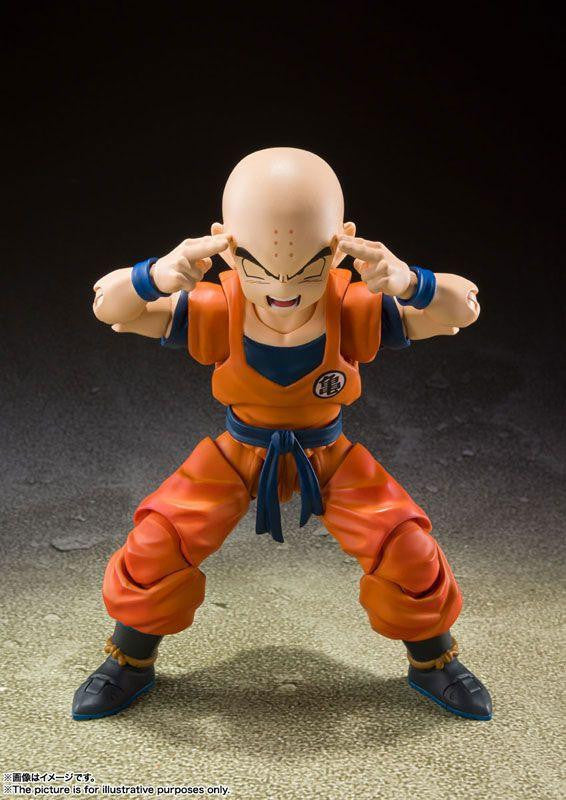 Bandai S.H.Figuarts Krillin -Strongest Man on Earth- (Completed) (Dragon Ball)