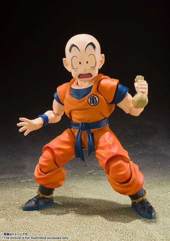 Bandai S.H.Figuarts Krillin -Strongest Man on Earth- (Completed) (Dragon Ball)