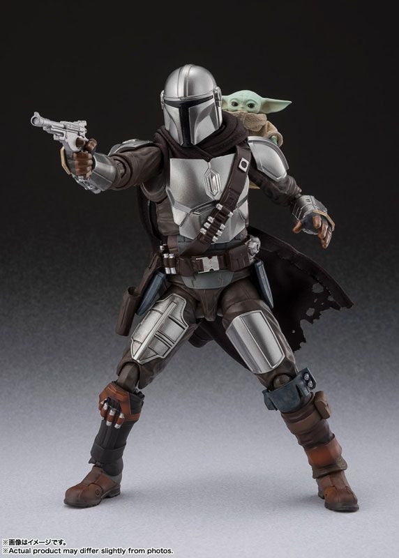 Bandai S.H.Figuarts Mandalorian & Grogu (STAR WARS: The Mandalorian and Grogu) (Completed) (Star Wars)