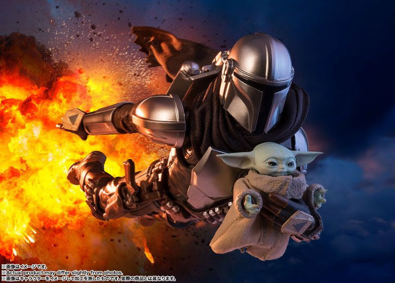 Bandai S.H.Figuarts Mandalorian & Grogu (STAR WARS: The Mandalorian and Grogu) (Completed) (Star Wars)