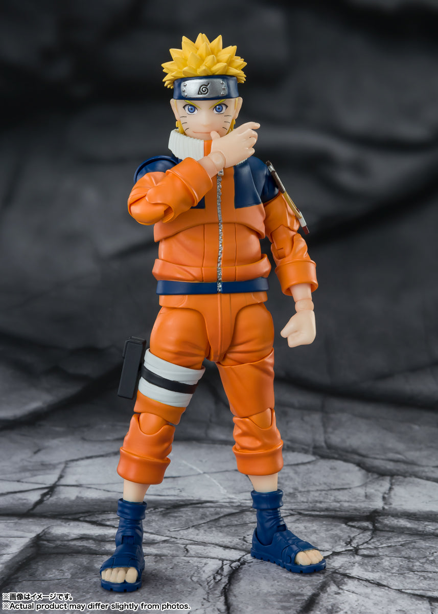 Bandai S.H.Figuarts Naruto Uzumaki -Igaisei No.1 no Dotabata Ninja- (Completed) (Naruto)