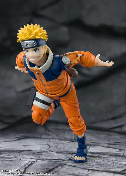 Bandai S.H.Figuarts Naruto Uzumaki -Igaisei No.1 no Dotabata Ninja- (Completed) (Naruto)