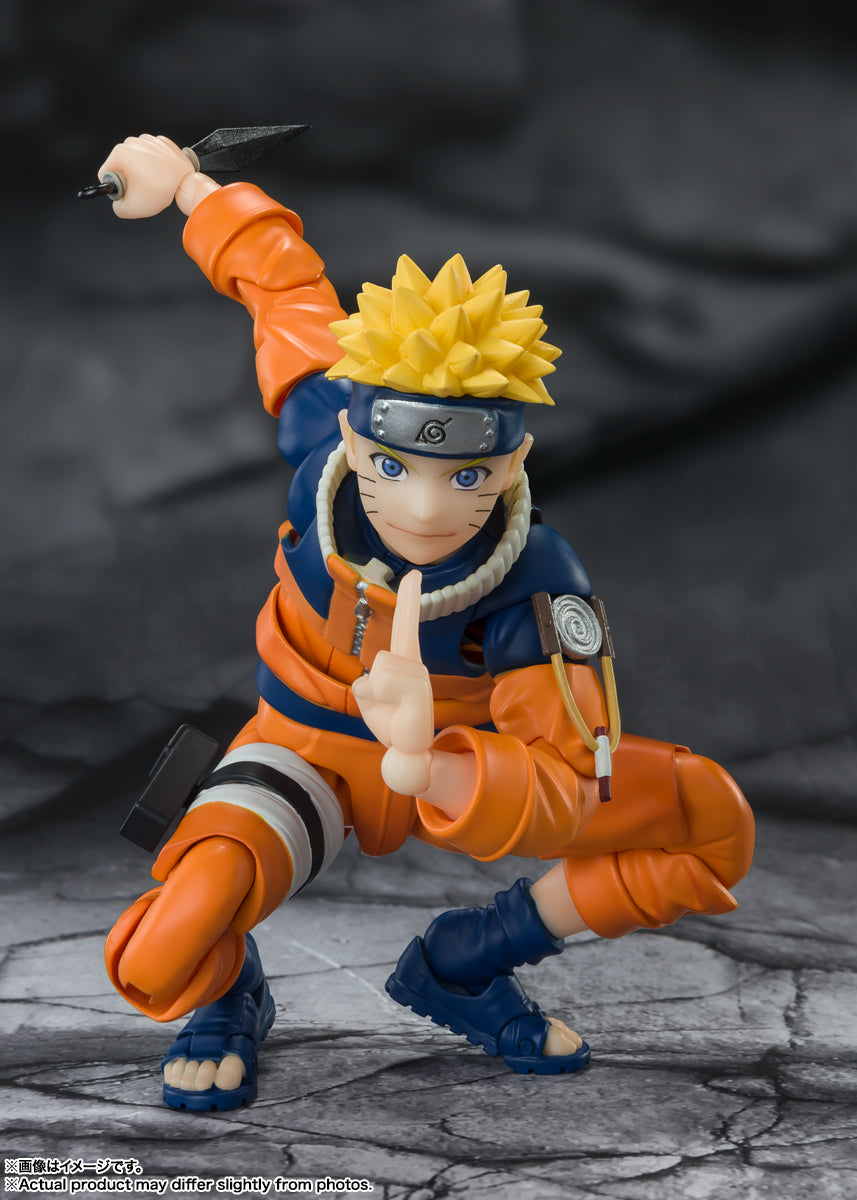 Bandai S.H.Figuarts Naruto Uzumaki -Igaisei No.1 no Dotabata Ninja- (Completed) (Naruto)