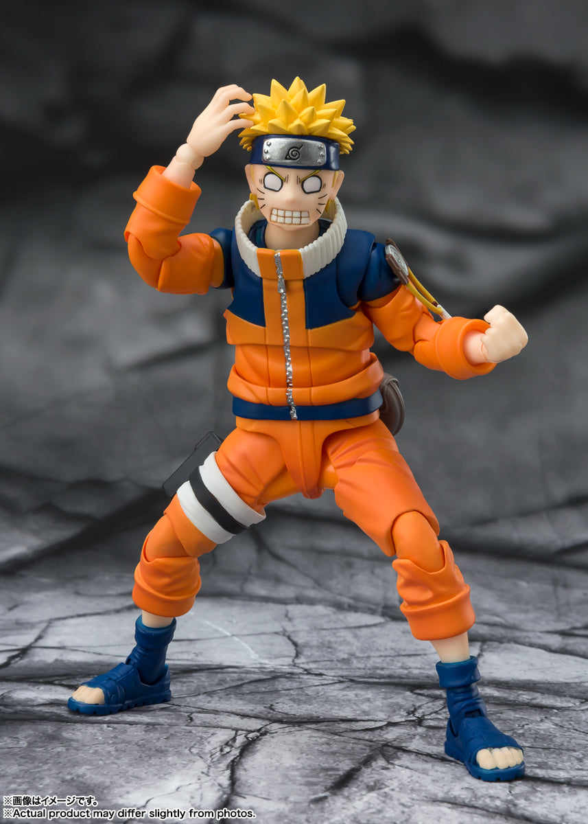 Bandai S.H.Figuarts Naruto Uzumaki -Igaisei No.1 no Dotabata Ninja- (Completed) (Naruto)