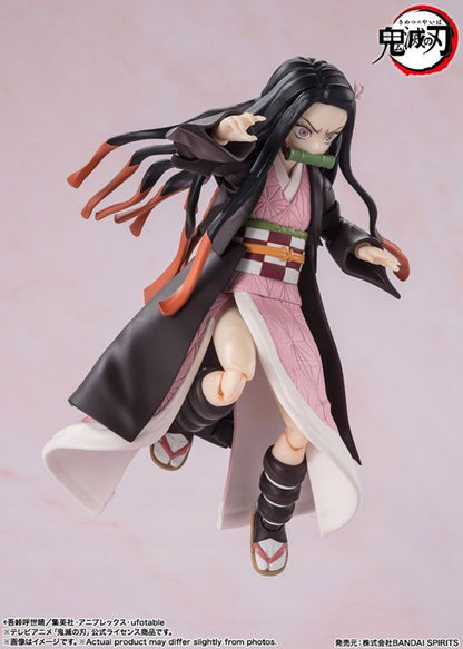 Bandai S.H.Figuarts Nezuko Kamado Figure (Demon Slayer: Kimetsu no Yaiba)
