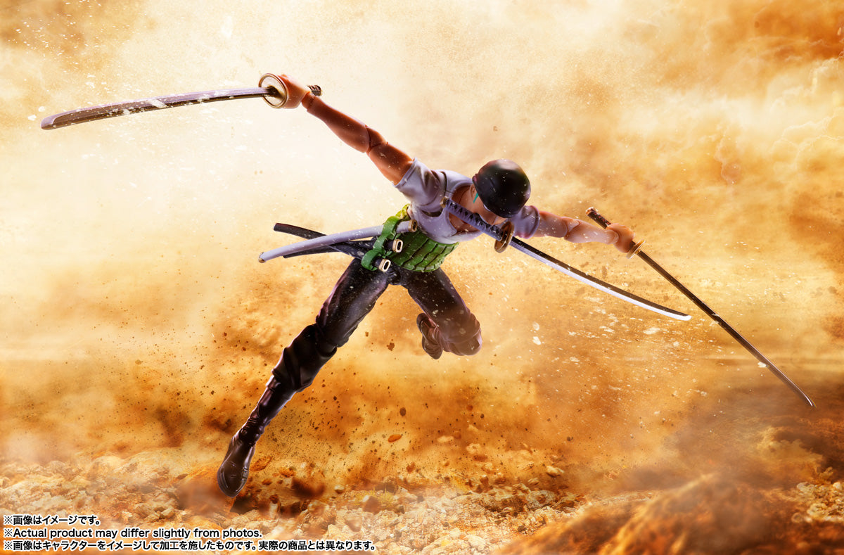 Bandai S.H.Figuarts Roronoa Zoro -Romance Dawn- (Completed) (One Piece)