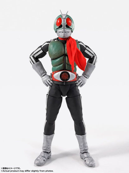 Bandai S.H.Figuarts (Shinkoccou Seihou) Kamen Rider New 1 Glorious Showa Rider Edition (Completed) (Kamen Rider)