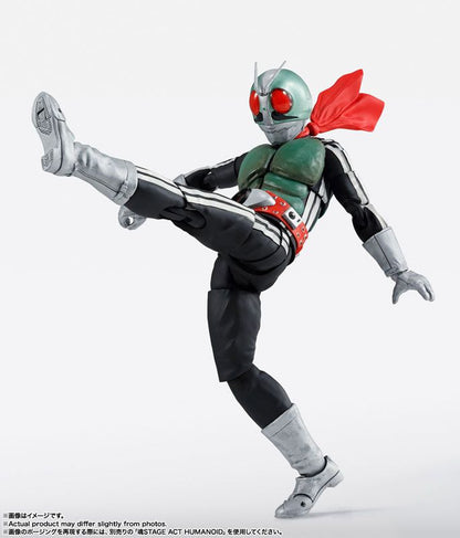 Bandai S.H.Figuarts (Shinkoccou Seihou) Kamen Rider New 1 Glorious Showa Rider Edition (Completed) (Kamen Rider)