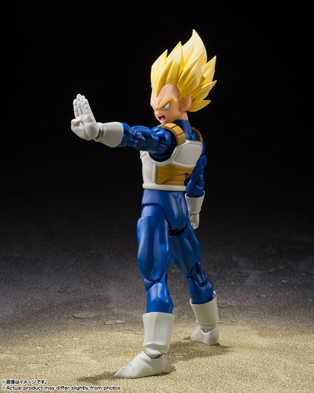 Bandai S.H.Figuarts Super Saiyan Vegeta (Dangerous Pride) (Completed) (Dragon Ball)