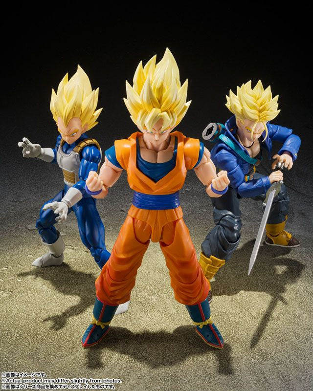 Bandai S.H.Figuarts Super Saiyan Vegeta (Dangerous Pride) (Completed) (Dragon Ball)