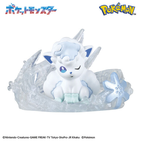 Bikkura Tamago Bath Popping Pokémon ~Shining Snow Crystal~ (Pokémon) - LIFESTYLE BANDAI