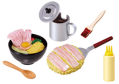 Blind Box / Petite Sample Series Flour-based Foods / 8 Types in Total, 1 Box of 8 Pieces