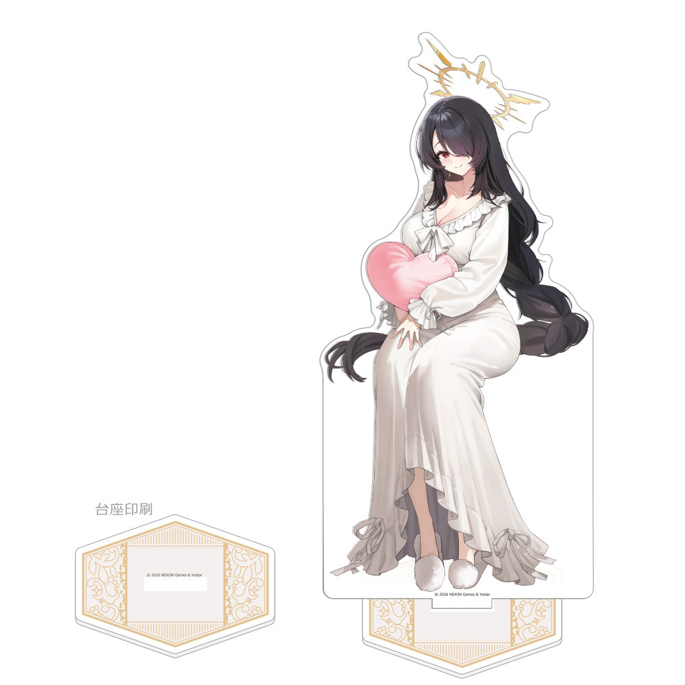 Blue Archive Original Illustration Roomwear Extra-Large Acrylic Stand Hinata - Key-th