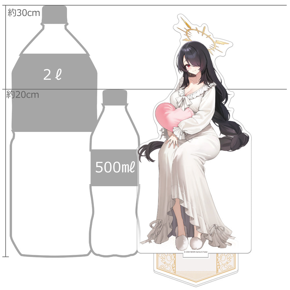 Blue Archive Original Illustration Roomwear Extra-Large Acrylic Stand Hinata - Key-th