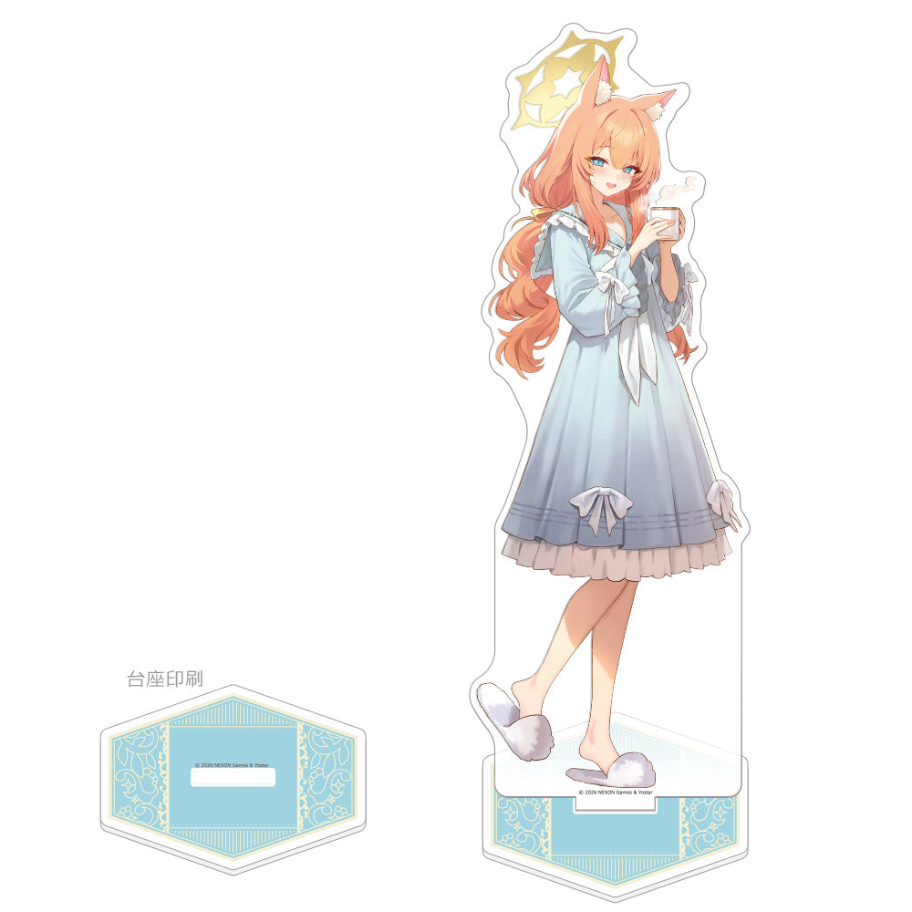 Blue Archive Original Illustration Roomwear Extra-Large Acrylic Stand Mari - Key-th
