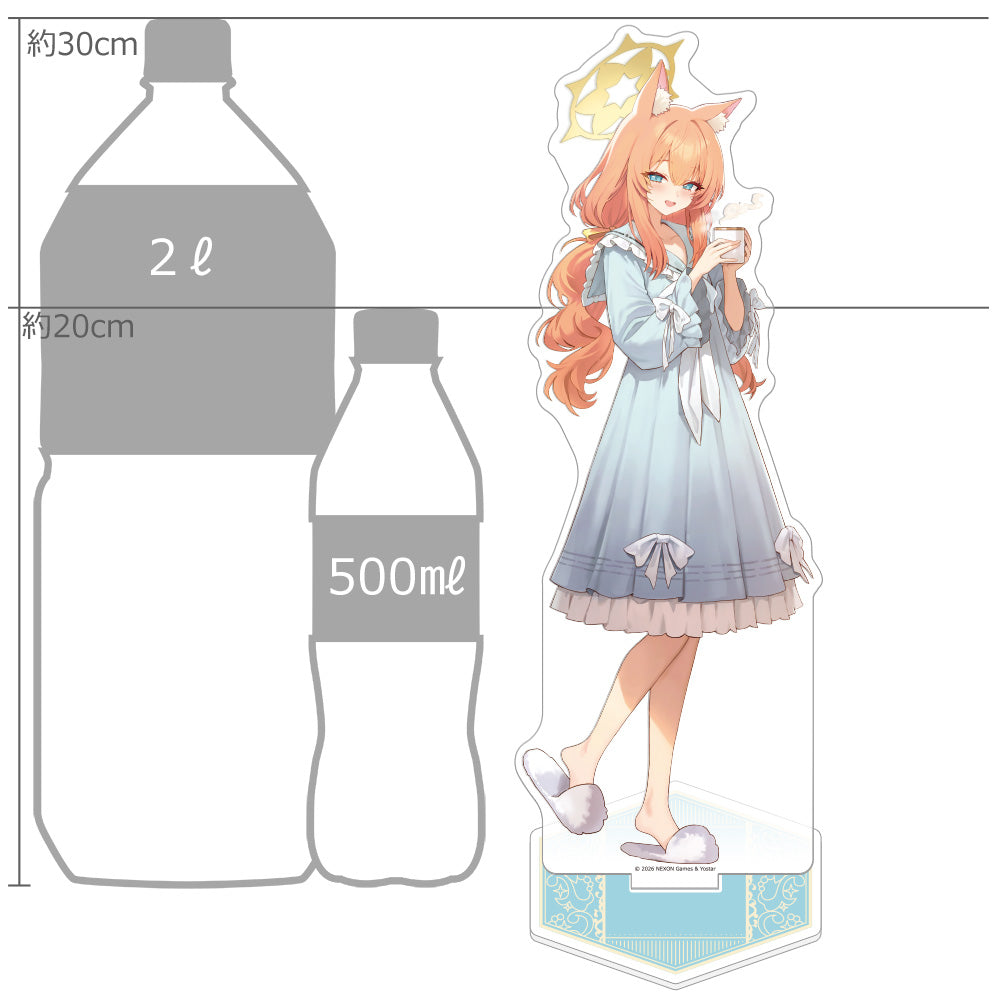 Blue Archive Original Illustration Roomwear Extra-Large Acrylic Stand Mari - Key-th