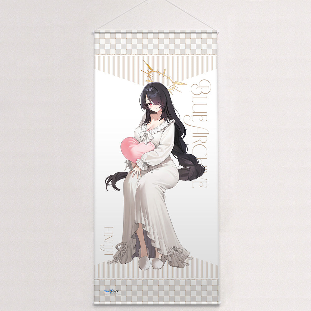 Blue Archive Original Illustration Roomwear Extra-Large Wall Scroll Hinata - Key-th