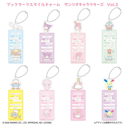 Bookmark Collection Bookmark Style Charm Sanrio Characters Vol.2 (Sanrio Characters) - LIFESTYLE BANDAI