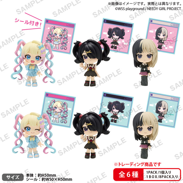 Bushiroad Creative BUSHIROAD THE BOX Needy Streamer Overload Collection Figure RICH (Set of 8) (Figure) (NEEDY STREAMER OVERLOAD)