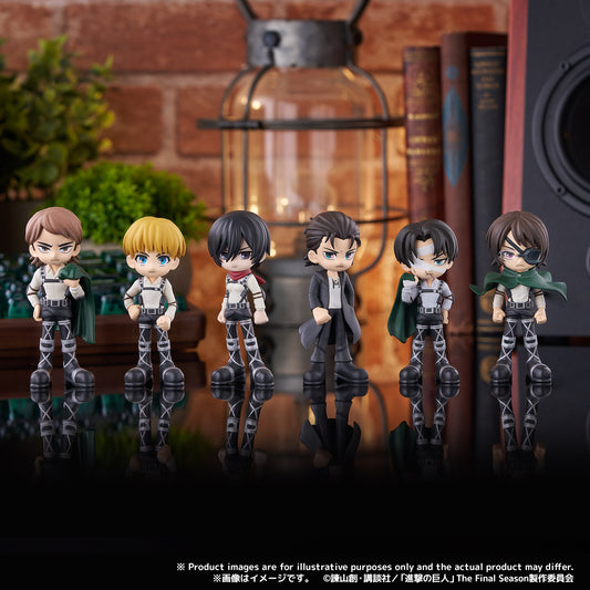Bushiroad Creative PalVerse [Attack on Titan] The Final Season (Set of 6) (Figure) (Attack on Titan)