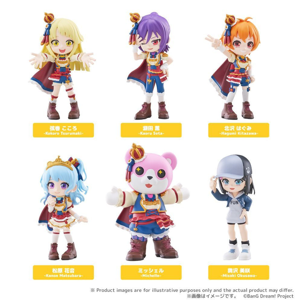 Bushiroad Creative PalVerse Bang Dream! Hello, Happy World! (Set of 6) (Figure) (Bang Dream!)