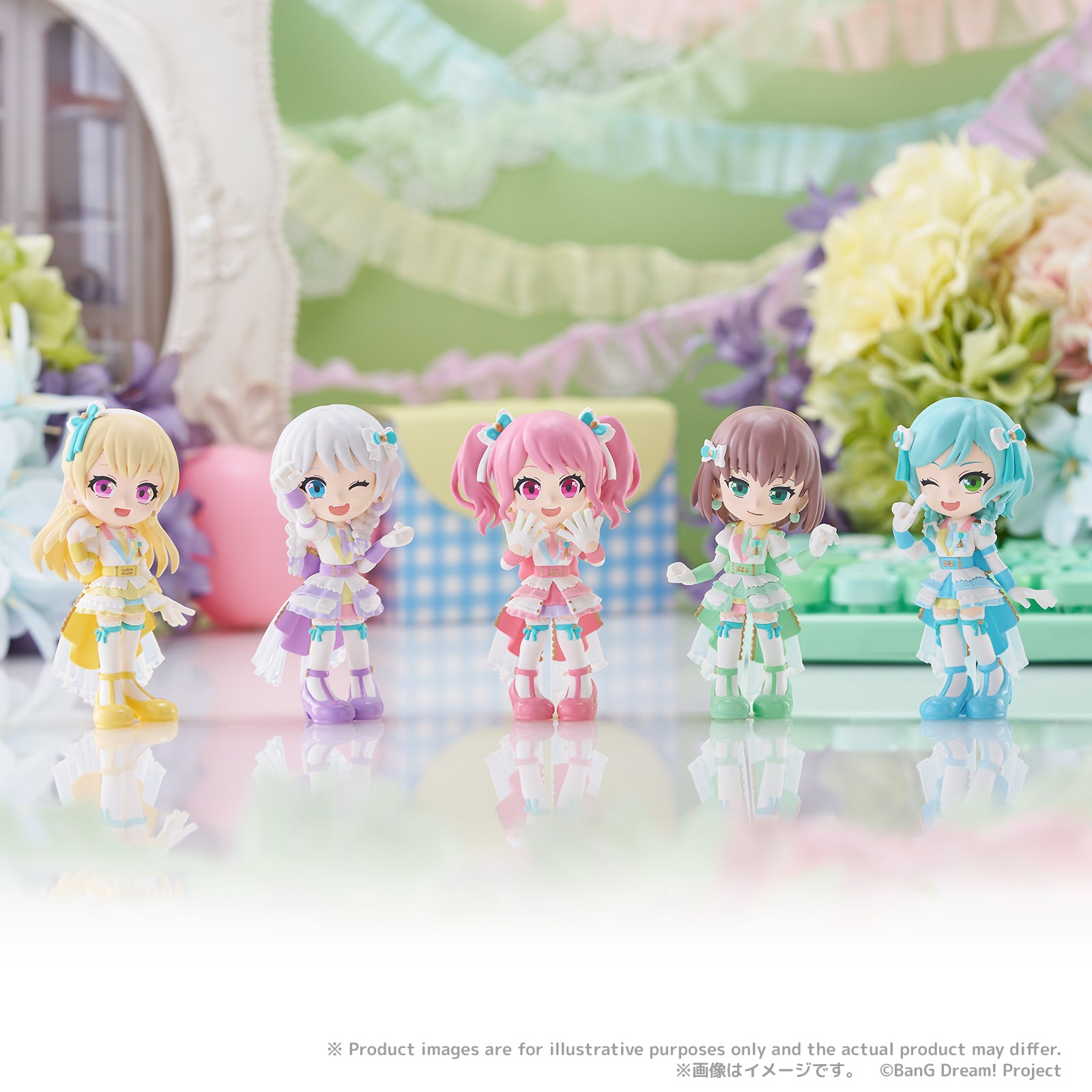 Bushiroad Creative PalVerse BanG Dream! Pastel*Palettes (Set of 6) (Figure) (Bang Dream!)