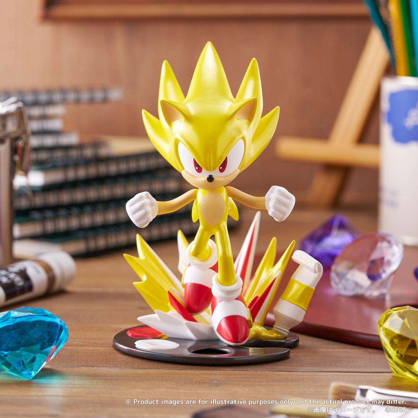 Bushiroad Creative PalVerse Pale. [Sonic the Hedgehog] Super Sonic (Figure) (Sonic the Hedgehog)